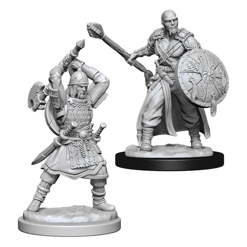 D&D Nolzur's Marvelous Miniatures Unpainted Miniatures Human Barbarian Male