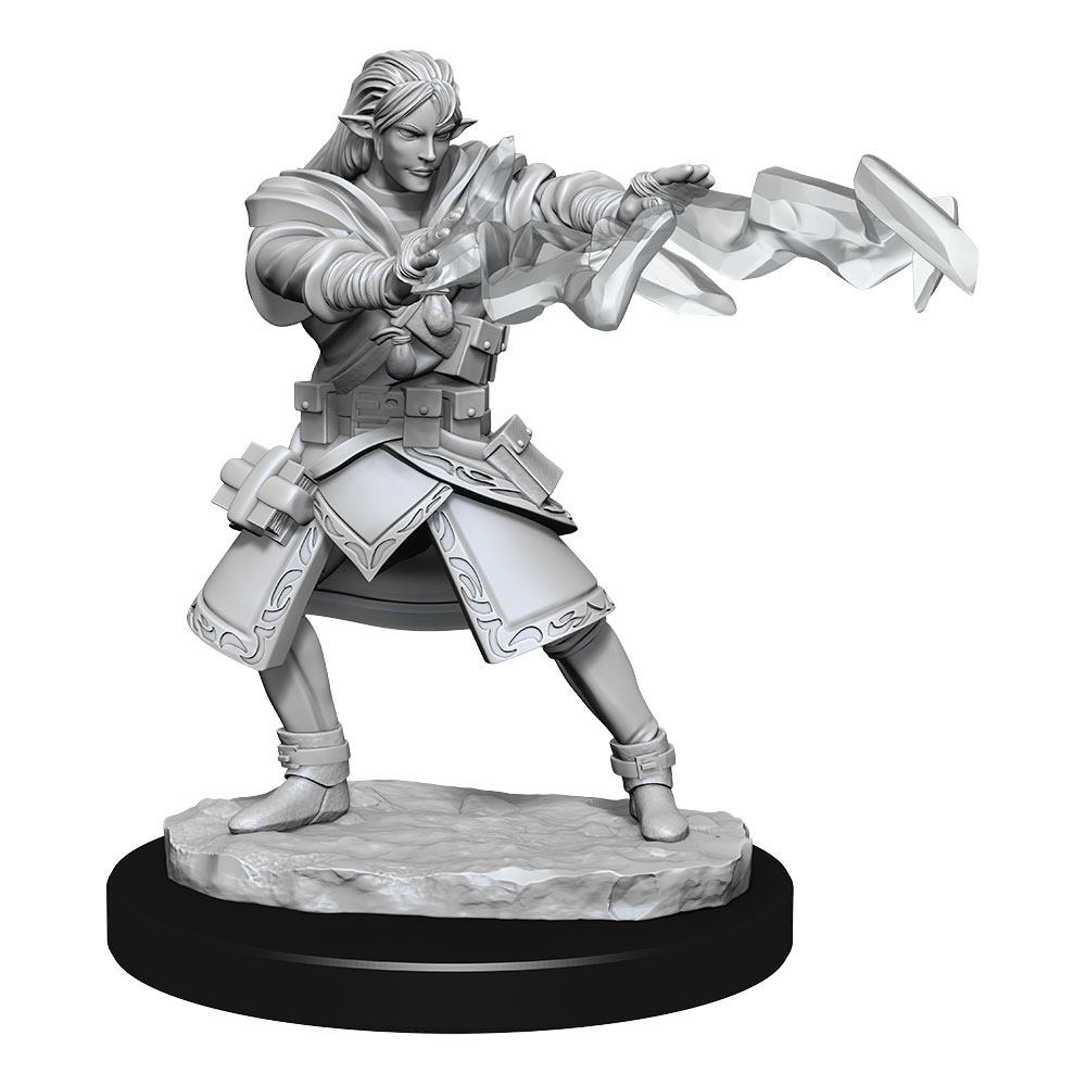 D&D Nolzur's Marvelous Miniatures Unpainted Miniatures Elf Wizard Male