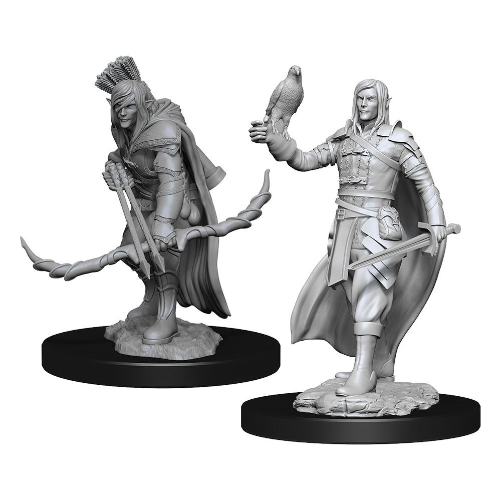 D&D Nolzur's Marvelous Miniatures Unpainted Miniatures Elf Ranger Male