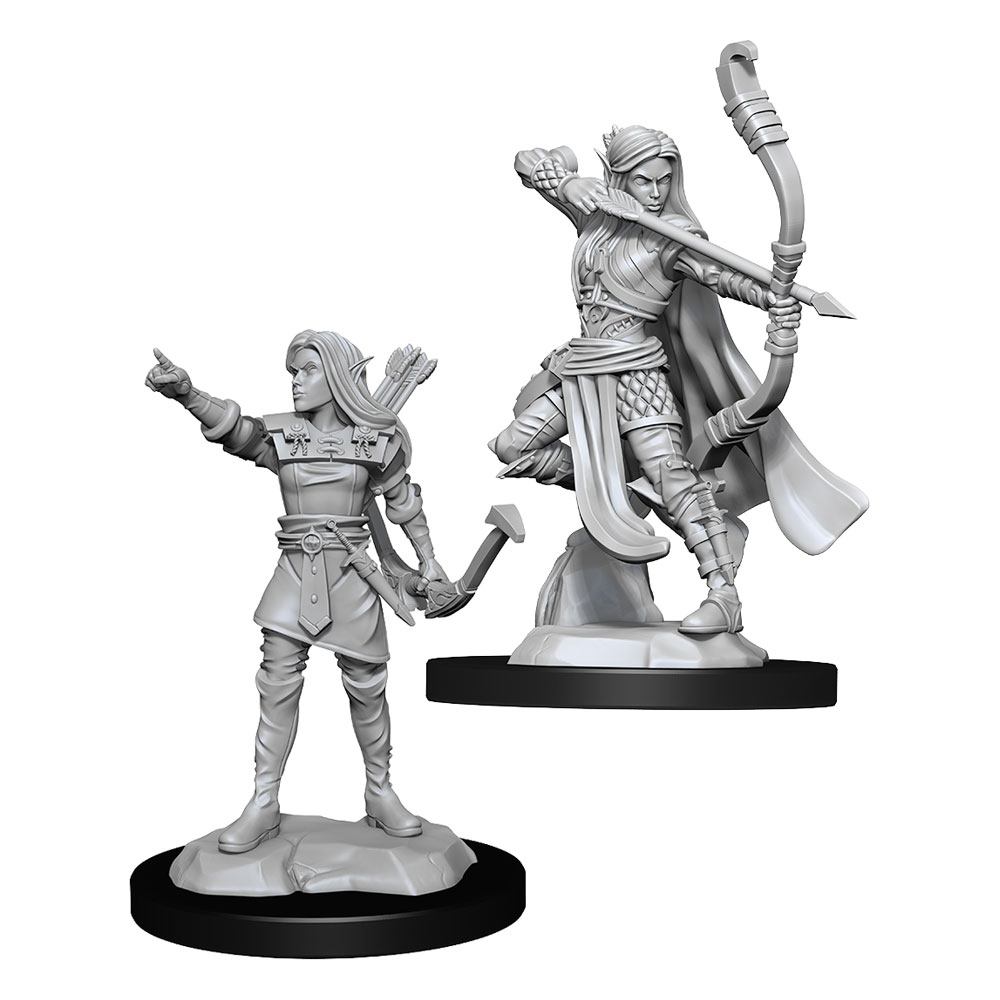 D&D Nolzur's Marvelous Miniatures Unpainted Miniatures Elf Ranger Female