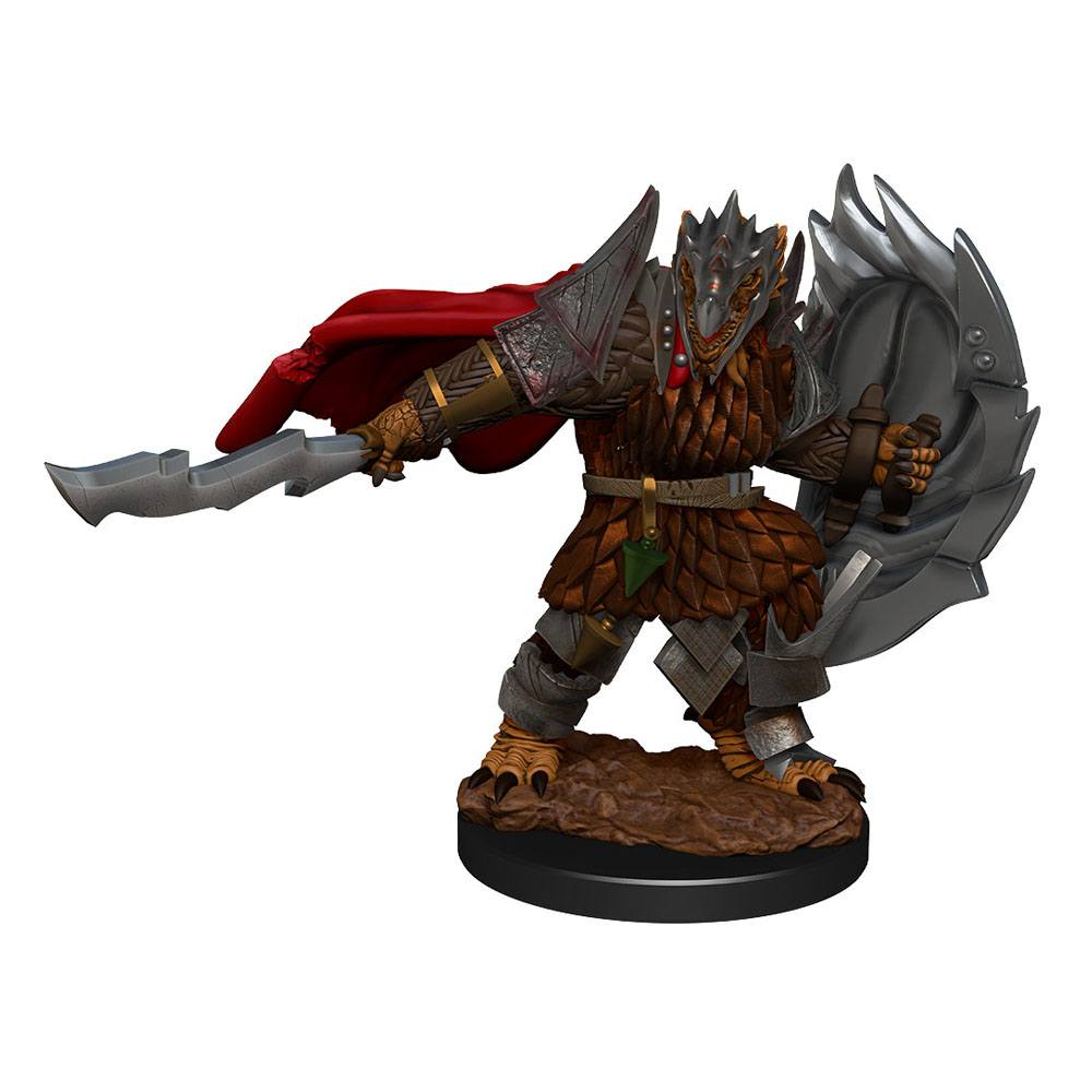 D&D Nolzur's Marvelous Miniatures Unpainted Miniatures Dragonborn Fighter Male