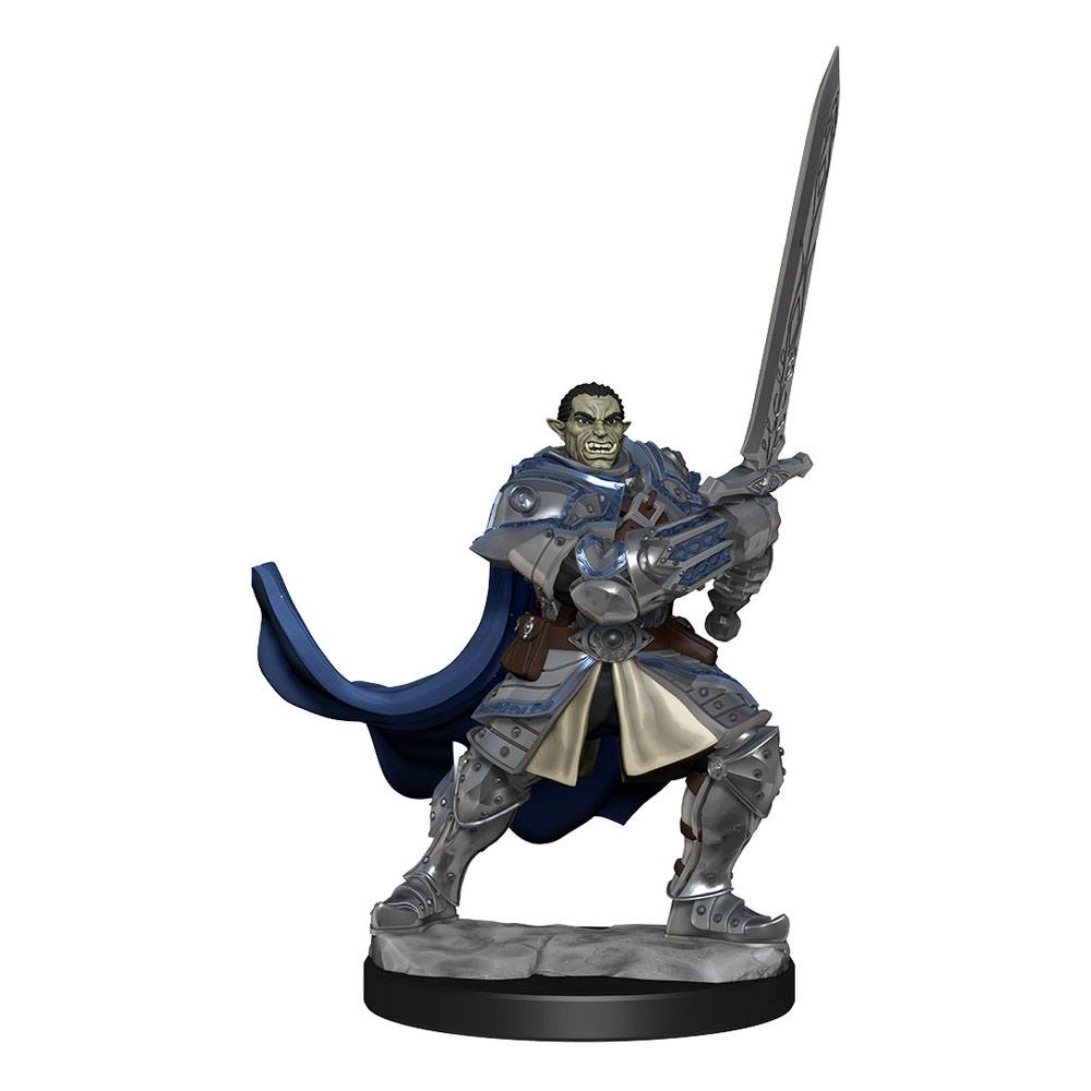 D&D Nolzur's Marvelous Miniatures Unpainted Miniatures Half-Orc Paladin Male