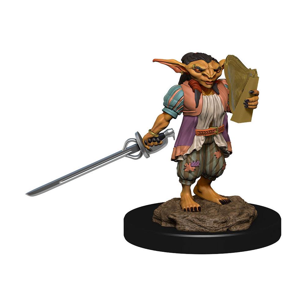 D&D Nolzur's Marvelous Miniatures Unpainted Miniatures Male Goblin Rogue & Female Goblin Bard