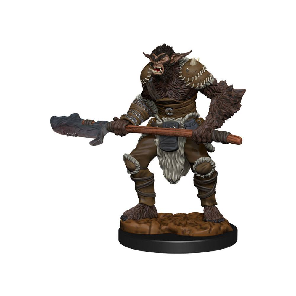 D&D Nolzur's Marvelous Miniatures Unpainted Miniatures Bugbear Barbarian Male & Bugbear Rogue Female