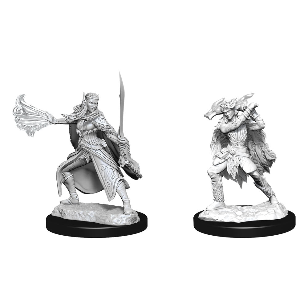 D&D Nolzur's Marvelous Miniatures Miniaturen unbemalt Winter Eladrin & Spring Eladrin