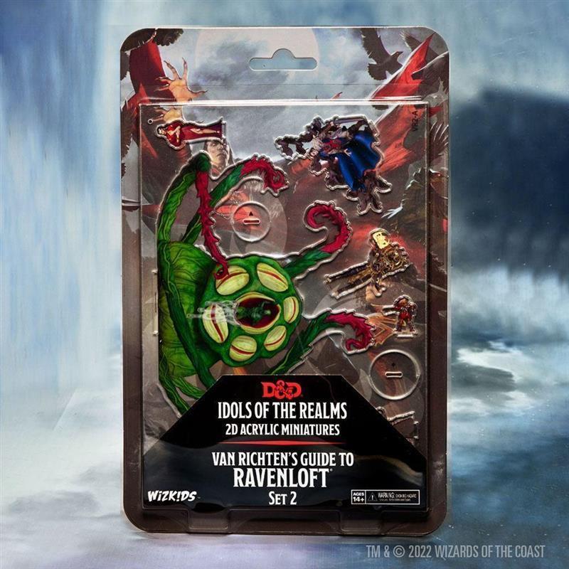 D&D Idols of the Realms 2D Miniatures: Van Richten's Guide to Ravenloft: 2D Set 2