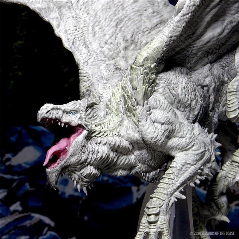 D&D Icons of the Realms Premium Miniature pre-painted Adult White Dragon