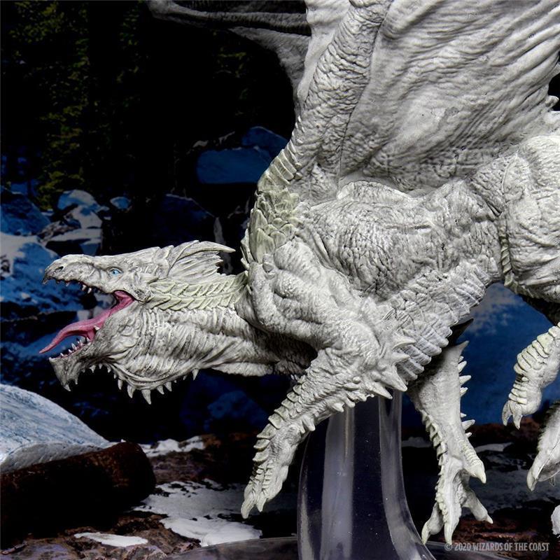 D&D Icons of the Realms Premium Miniature pre-painted Adult White Dragon