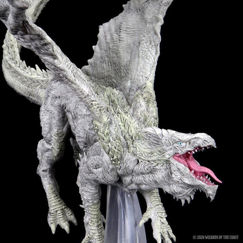 D&D Icons of the Realms Premium Miniature pre-painted Adult White Dragon