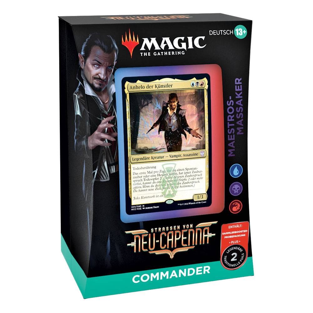 MTG - Straßen von Neu-Capenna Commander Deck (DE) Maestros Massacre (Blue/Black/Red)