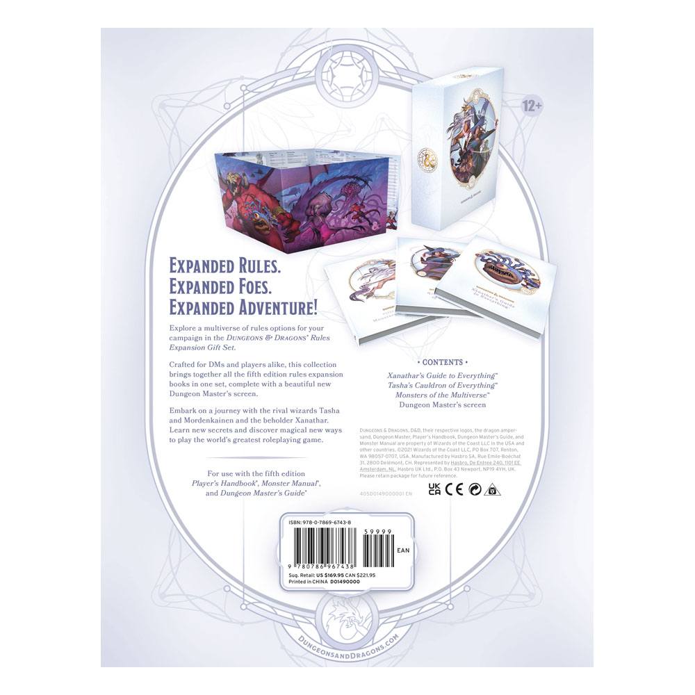 D&D RPG Rules Expansion Gift Set Alternate Covers (EN)
