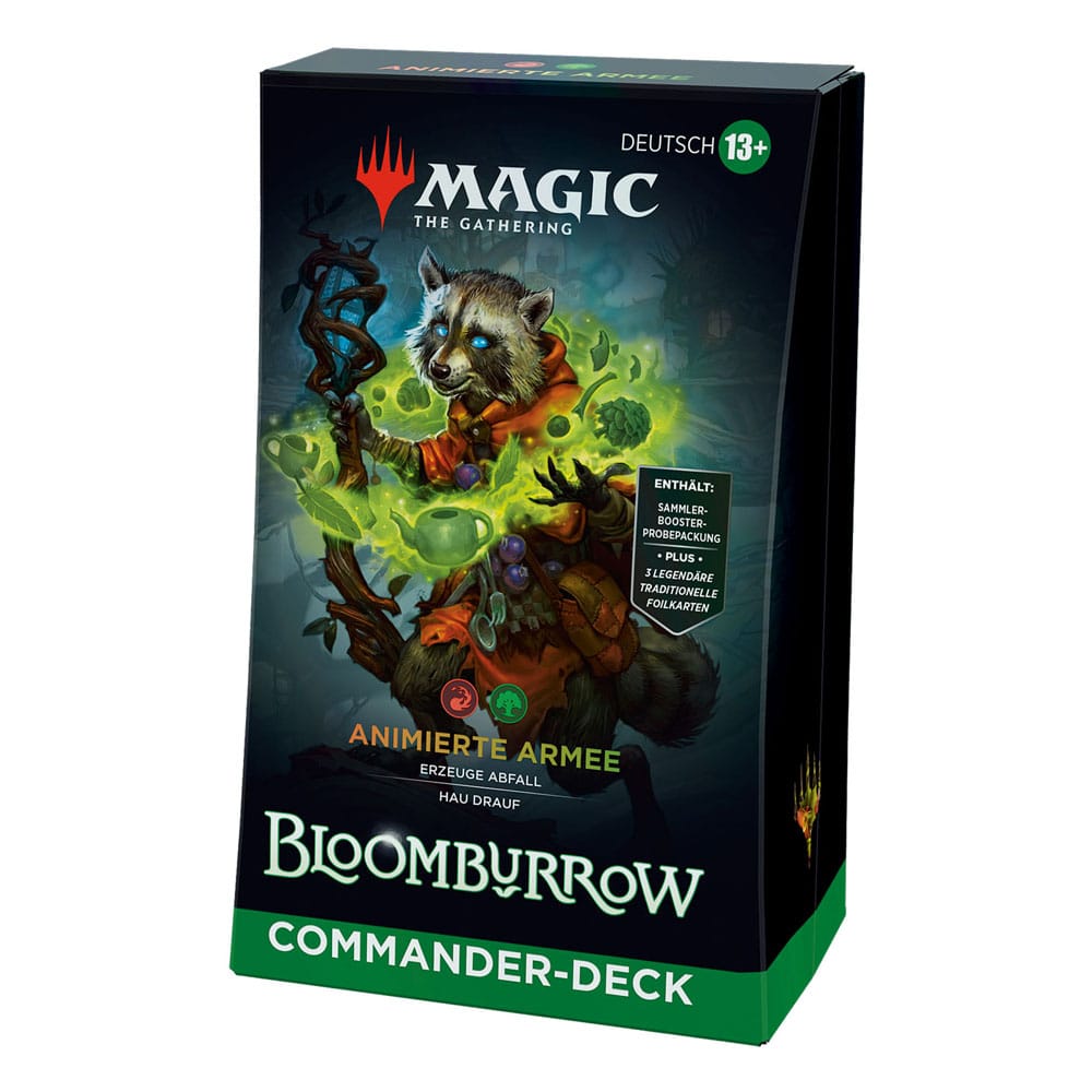 MTG - Bloomburrow Play Booster Pack (GER) Animated Army (Red/Green)