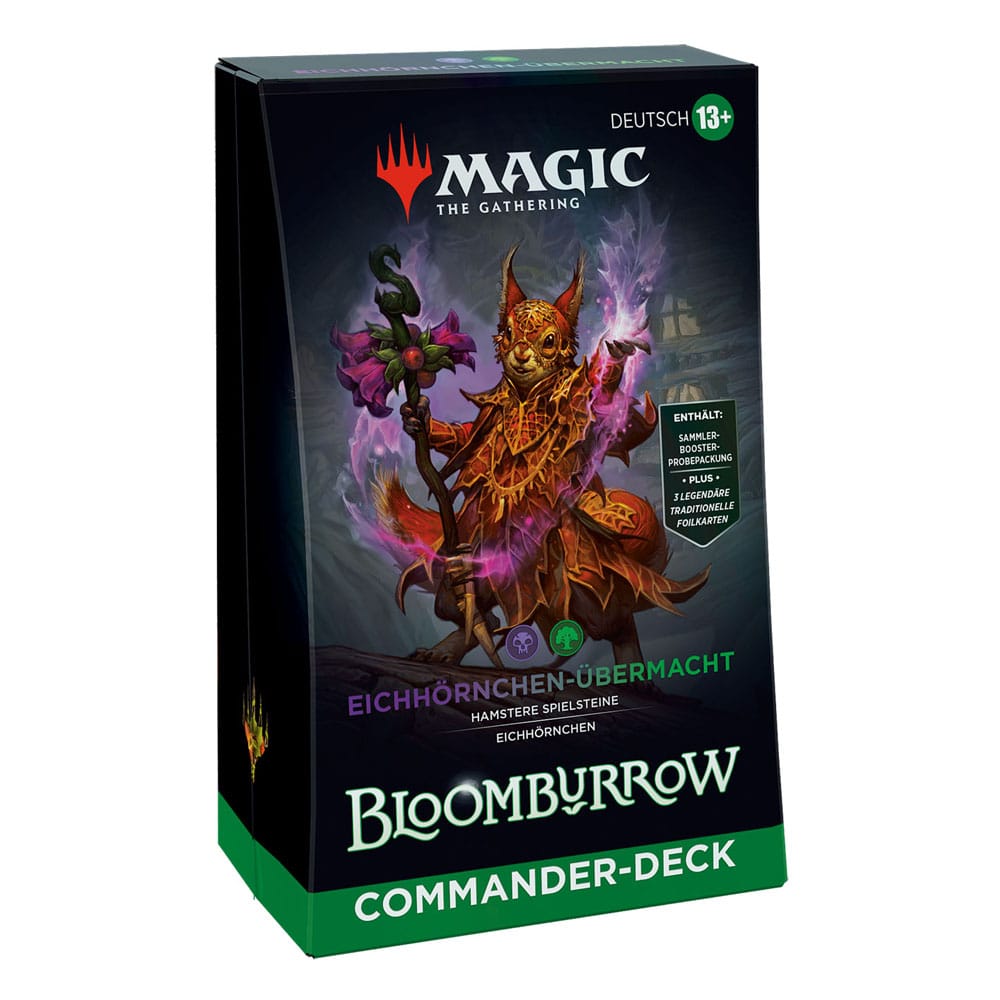 MTG - Bloomburrow Play Booster Pack (GER) Squirreled Away (Black/Green)