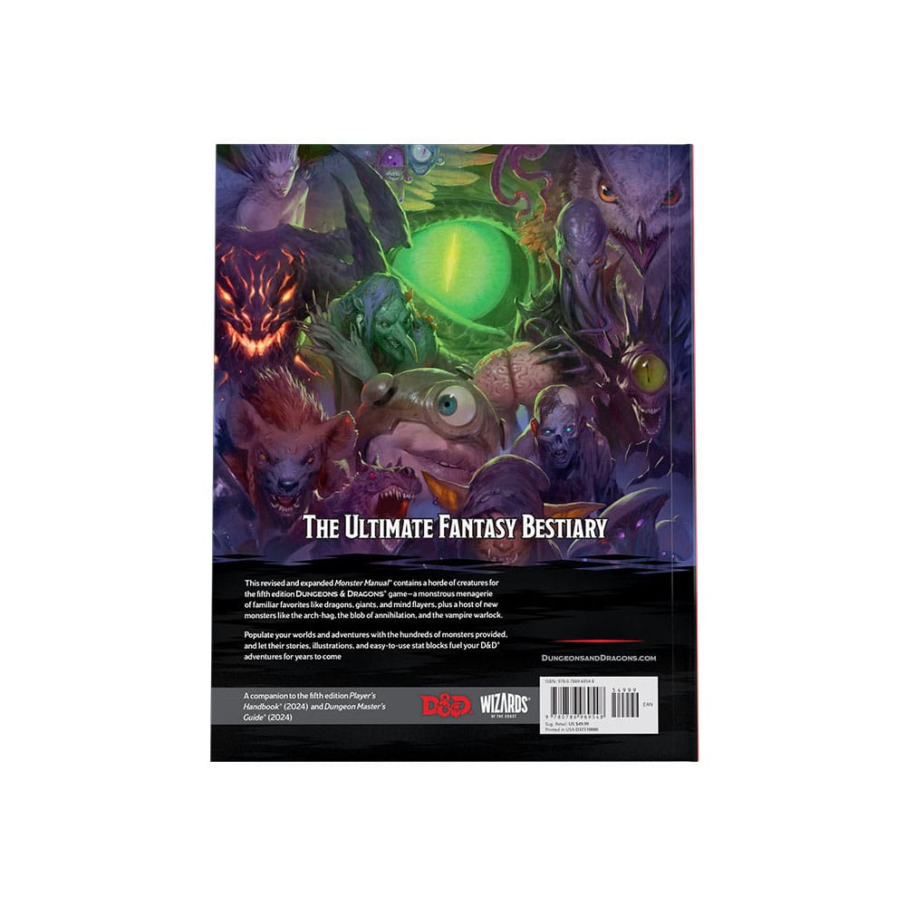 Dungeons & Dragons RPG Monster Manual 2024 (EN)