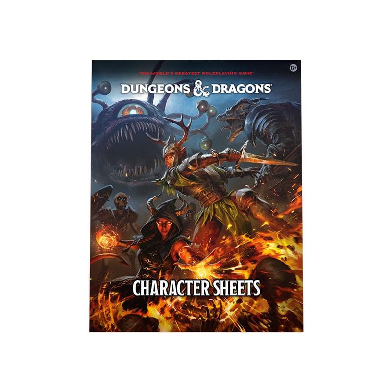 Dungeons & Dragons RPG Character Sheets 2024 (EN)