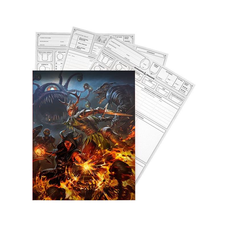 Dungeons & Dragons RPG Character Sheets 2024 (EN)