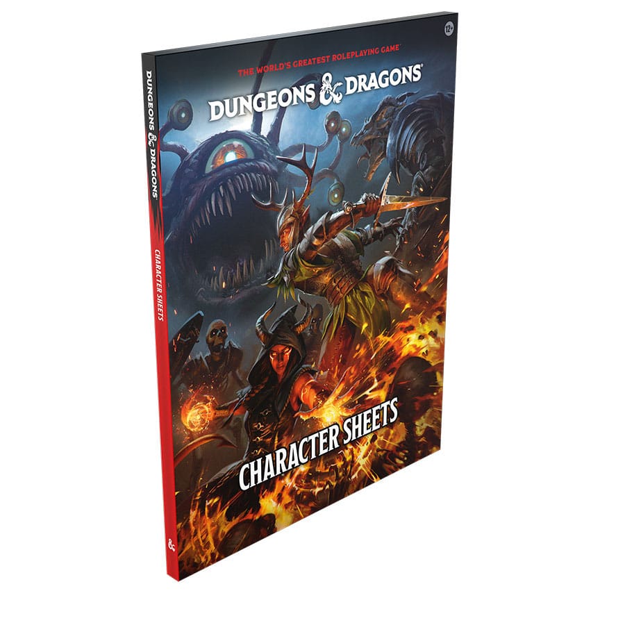Dungeons & Dragons RPG Character Sheets 2024 (EN)