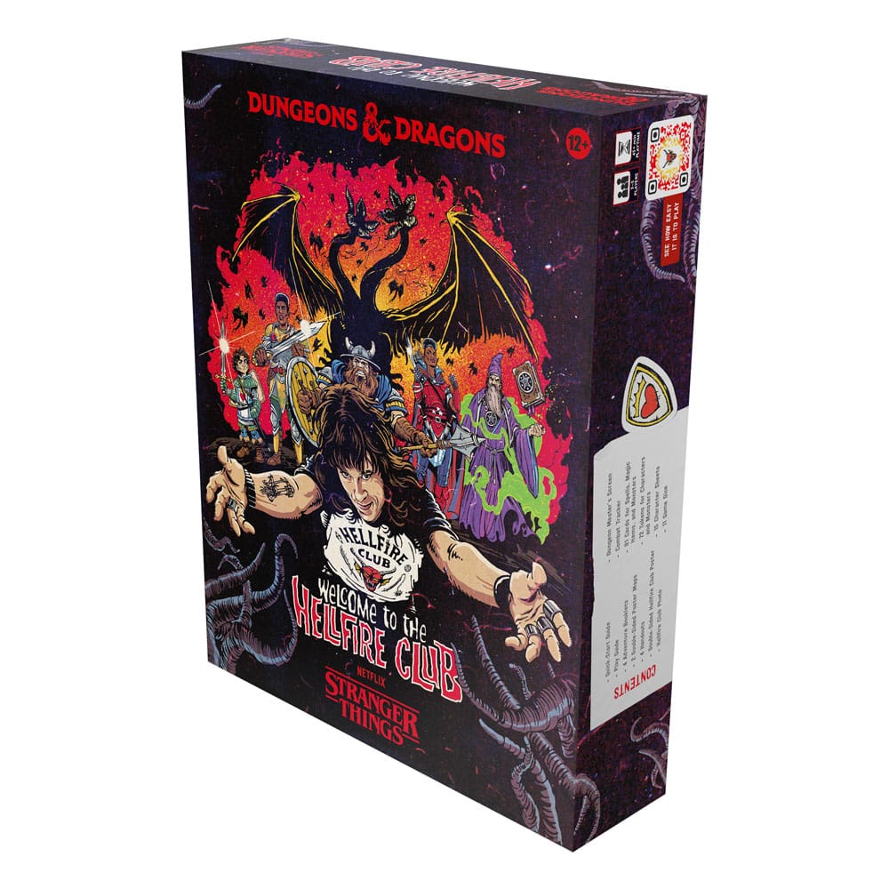 Dungeons & Dragons Board Game Stranger Things: Welcome to the Hellfire Club (EN)