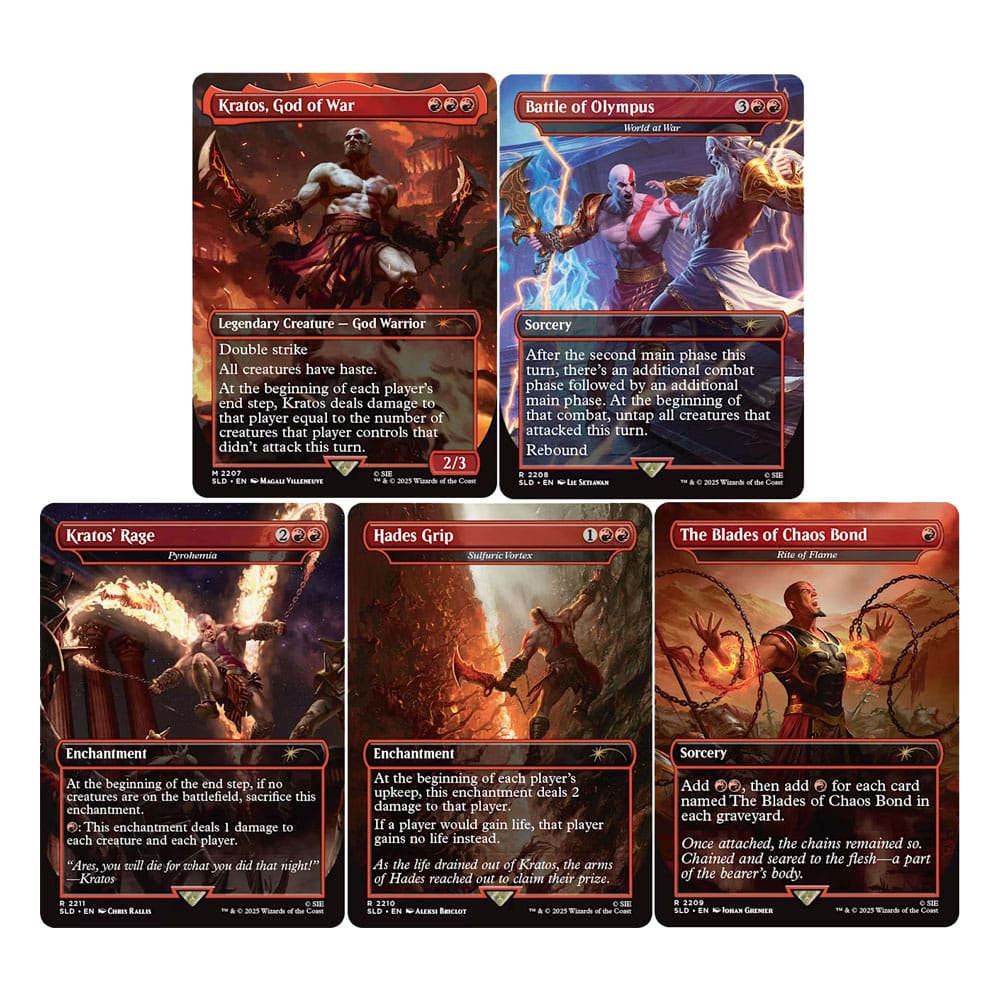 Magic the Gathering Secret Lair x PlayStation: God of War: Greek (EN)