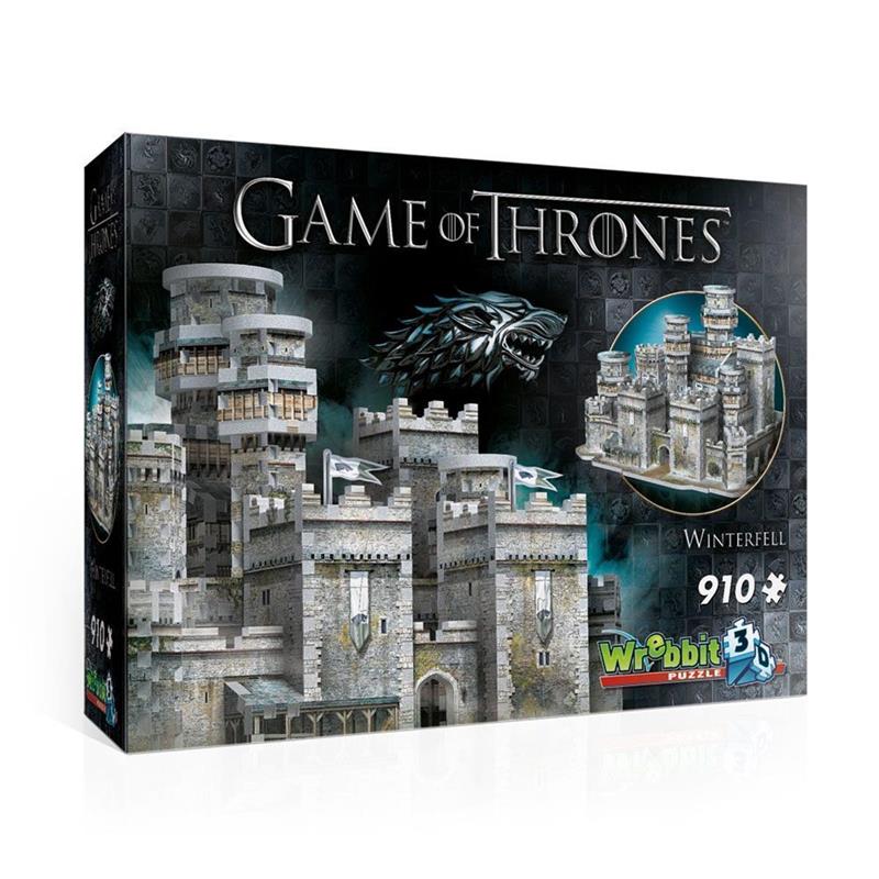 Game of Thrones 3D Puzzle Winterfell (910 Pieces)
