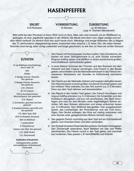 Anno: Das offizielle Kochbuch
