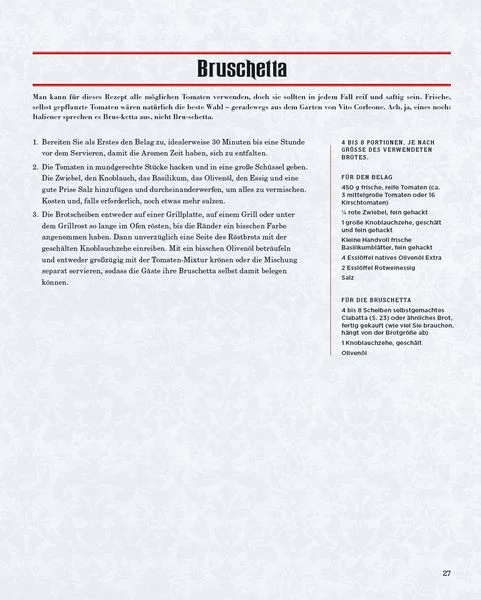 Der Pate: Das Kochbuch der Corleone-Familie