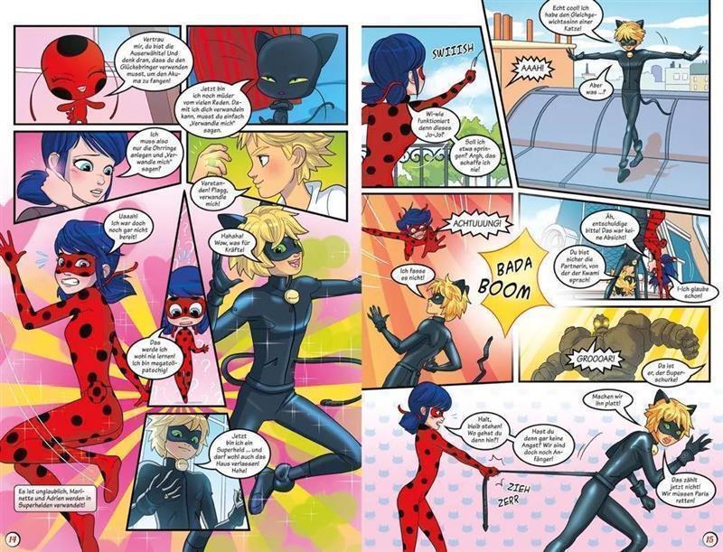 Mein erster Comic: Superhelden-Power mit Ladybug und Cat Noir