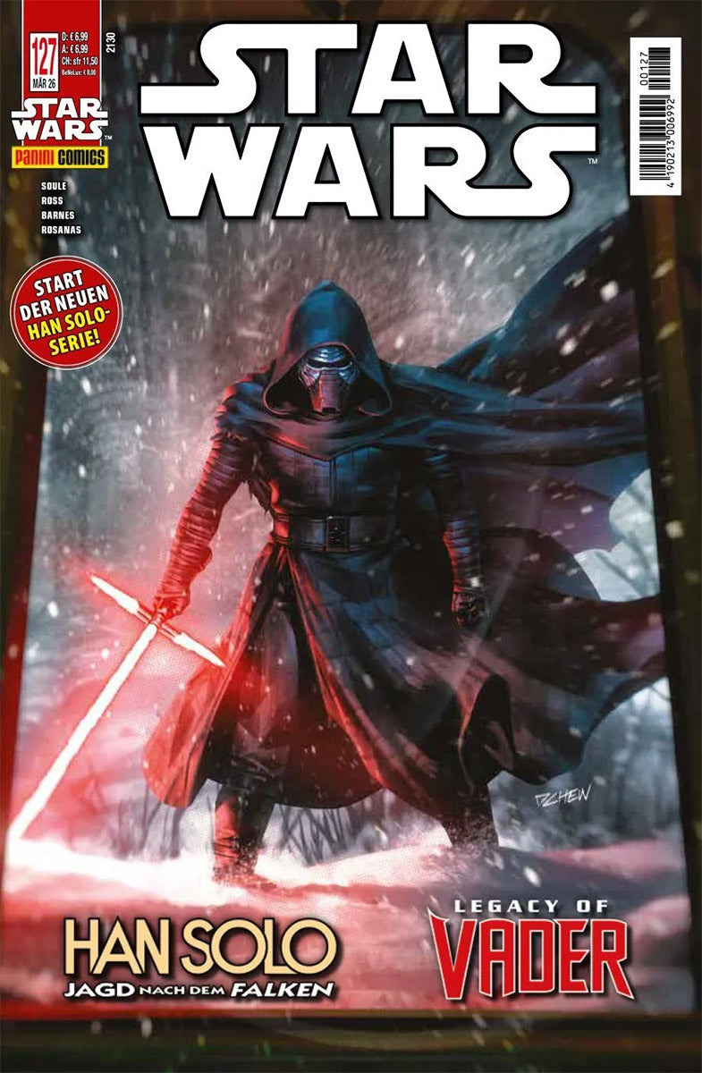 Star Wars Comics 127: Han Solo 1 & Legacy of Vader 6 (Kiosk Ausgabe)