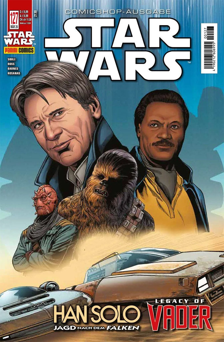 Star Wars Comics 127: Han Solo 1 & Legacy of Vader 6 (Comic Shop Ausgabe)