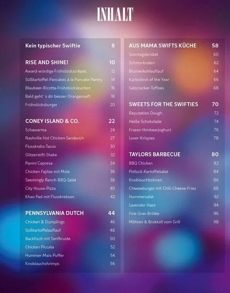 Talyor's Kitchen - Das ultimative Swiftie-Kochbuch