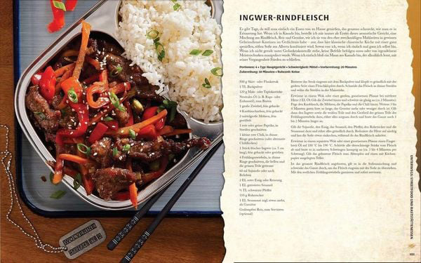 Kochen mit Wolverine - Rezepte, Geschichten und Tipps fürs kulinarische Überleben