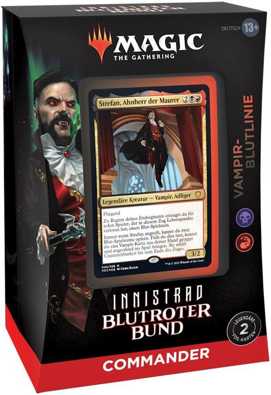MTG - Innistrad: Crimson Vow Commander Deck (GER) Strefan, Maurer Progenitor