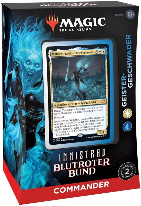 MTG - Innistrad: Crimson Vow Commander Deck (GER) Millicent, Restless Revenant