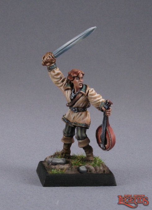 Reaper 02186: Alfred Redlute Bard, Dark Heaven Legends