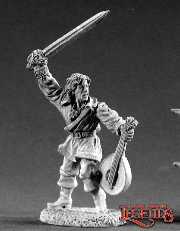 Reaper 02186: Alfred Redlute Bard, Dark Heaven Legends