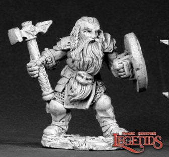 Reaper 02607: Bjorn, Dwarven Warrior, Dark Heaven Legends