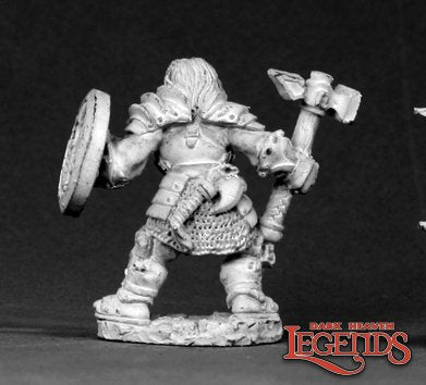 Reaper 02607: Bjorn, Dwarven Warrior, Dark Heaven Legends