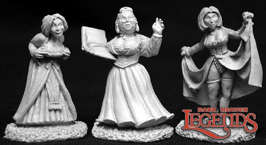 Reaper 02655: Townsfolk III, Dark Heaven Legends