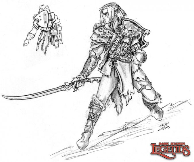 Reaper 02692: Tolan, Male Druid, Dark Heaven Legends