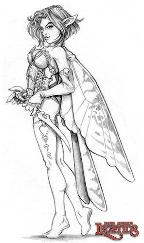 Reaper 02741: Fairies (2) & Nymph, Dark Heaven Legends