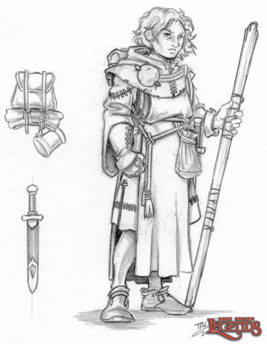Reaper 02829: Bertrand, Monk, Dark Heaven Legends