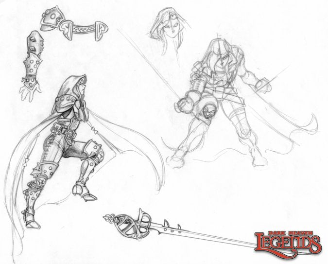 Reaper 02834: Deladrin, Assassin, Dark Heaven Legends