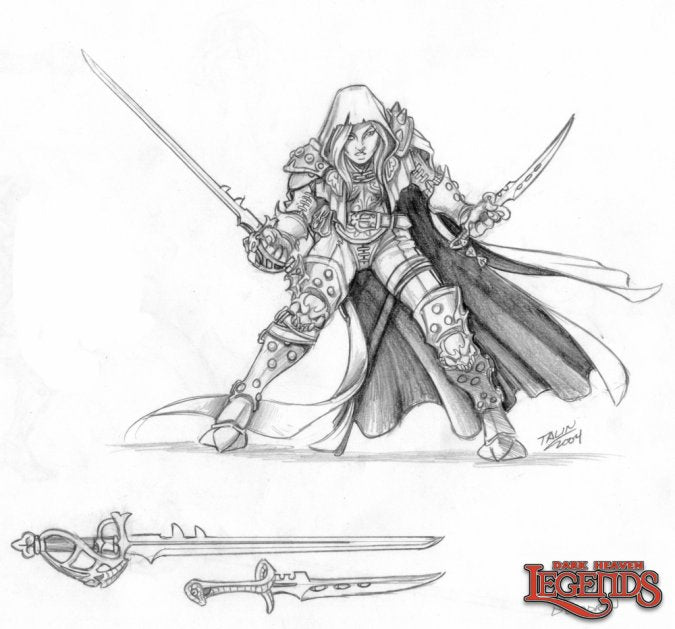 Reaper 02834: Deladrin, Assassin, Dark Heaven Legends