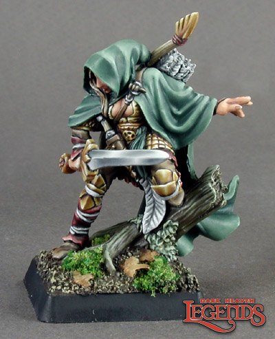 Reaper 02909: Nienna, Elf Ranger, Dark Heaven Legends