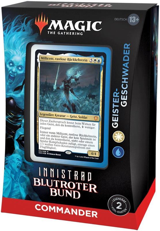 MTG - Innistrad: Crimson Vow Commander Deck (GER) Millicent, Restless Revenant