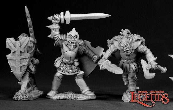 Reaper 03040: Hobgoblins (3), Dark Heaven Legends