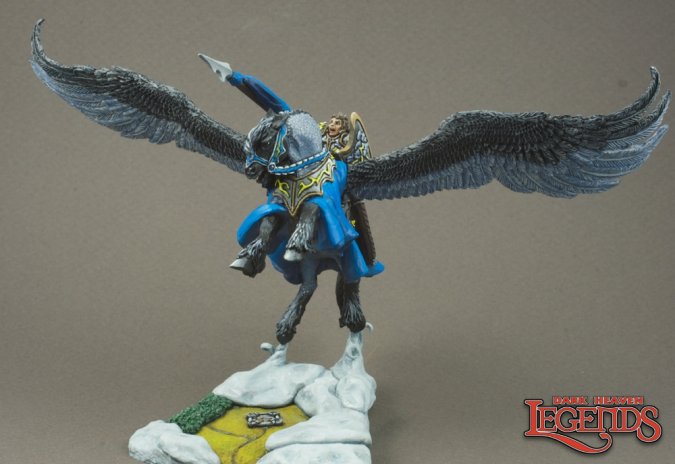 Reaper 03096: Paladin and Pegasus, Dark Heaven Legends