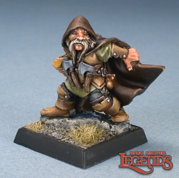 Reaper 03099: Klaus Copperthumb, Dwarf Thief, Dark Heaven Legends