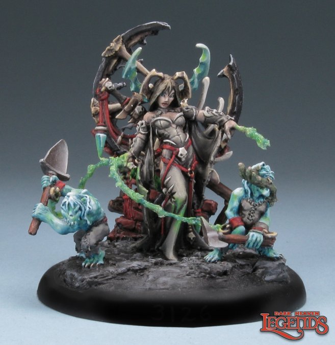 Reaper 03126: Ghoul Queen & Servants, Dark Heaven Legends