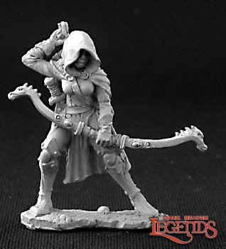 Reaper 03255: Callie, Female Rogue with Bow, Dark Heaven Legends